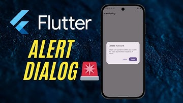 🔔 AlertDialog in Flutter | Easy Guide for Beginners