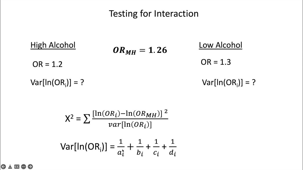 Mantel Haenszel Method YouTube