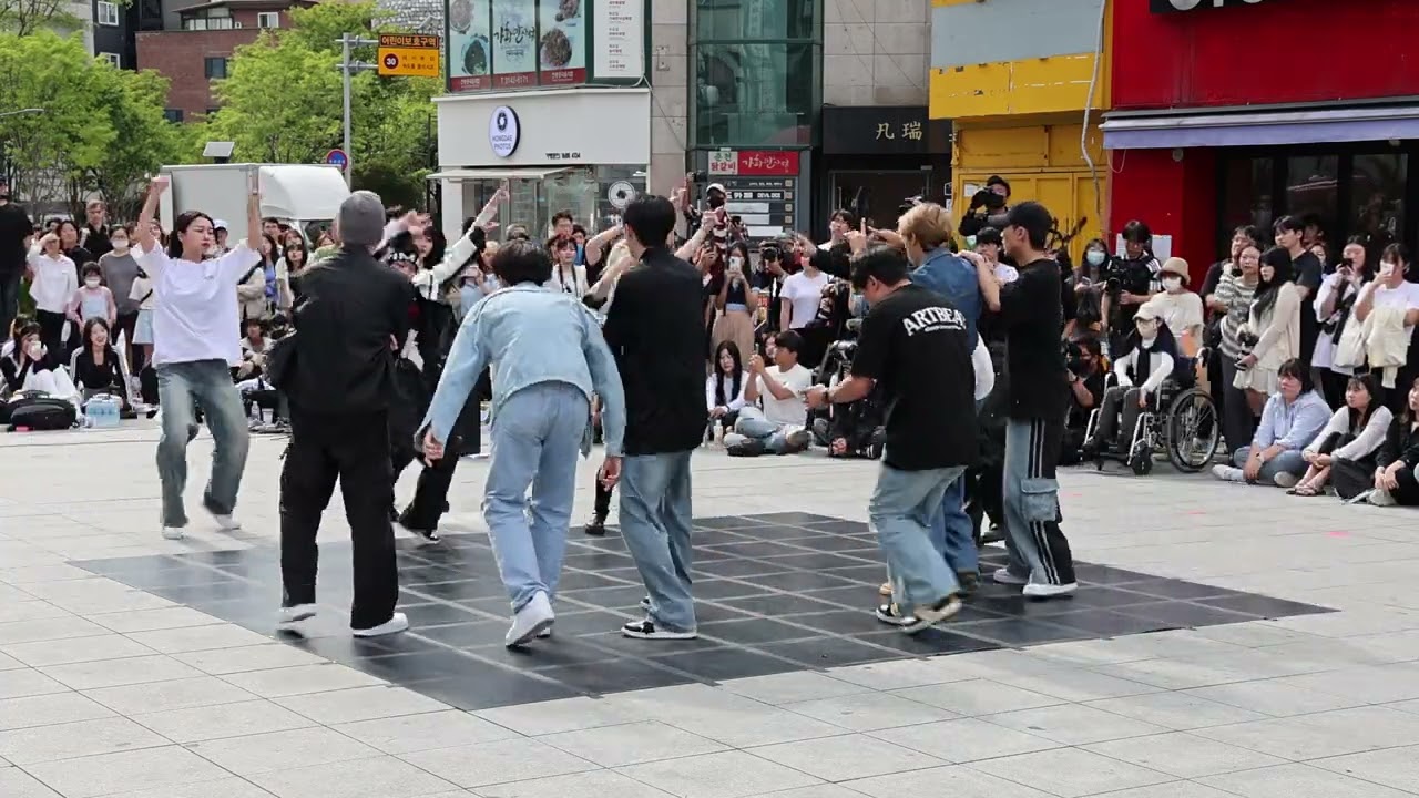 Kpop&JHKTV]ARTBEAT in shinchon Dance battle A-Joy아트비트 신촌케이팝댄스댄스배틀 A-조이