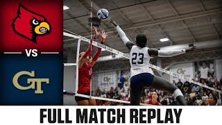 Louisville vs. Georgia Tech Full Match Replay | 2023 ACC Volleyball