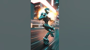 Robots on skates showing incredible tricks!#robotics #skates #technology #future #fun #ai