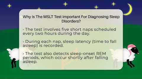 Why Is The MSLT Test Important For Diagnosing Sleep Disorders? - Sleep Apnea Support Network