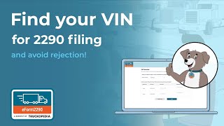 Where Can You Find Your VIN to Avoid Form 2290 Rejection