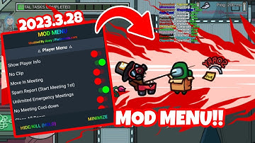Among US | MEGA MOD MENU 2023!! & BEST FEATURES AND MORE!! (Latest Version)