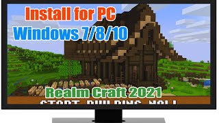 Download & install Realm Craft 2021 for PC Windows 7/8/10 & Mac screenshot 1