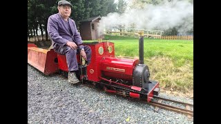 Let the SPARKS fly..  Melton Mowbray & D M E S    Steam up Sunday with a Halloween test run. by wooltman 393 views 5 months ago 11 minutes, 5 seconds