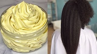DIY: HAIR BUTTER FOR EXTREME HAIR GROWTH, STRENGTH & MOISTURE! | LEAVE IN CONDITIONER | 2021