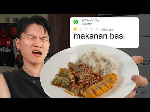 Aku Nyobain Semua Makanan Online Bintang 1