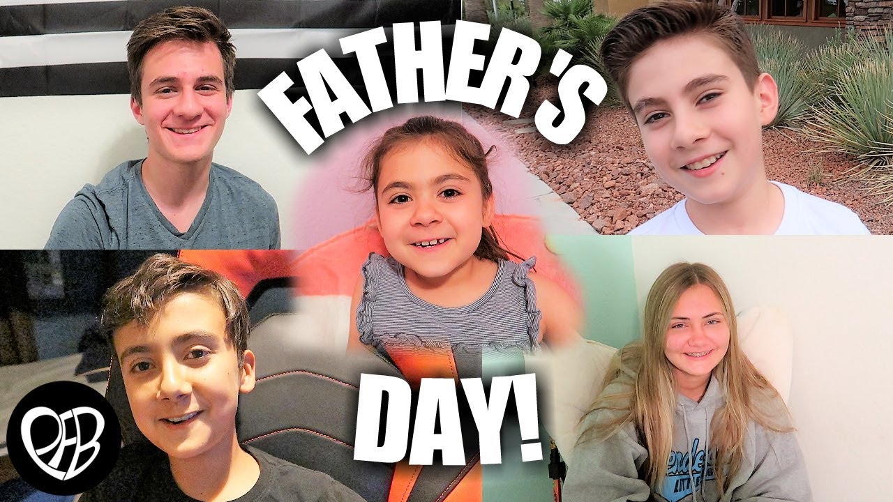 Surprise Father’s Day Message from Kids to Dad *emotional*