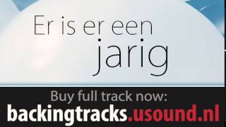 Video thumbnail of "Er is er een jarig hoera hoera instrumentaal"