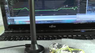 Test comparison of antennas WI FI homemade and industrial.