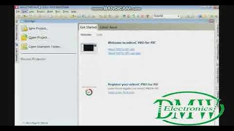 Mikroc pic switch and led on off  tutorial