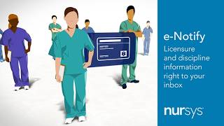 Nursys e-Notify for Institutions