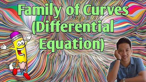 Family of Curves (Differential Equation) II Math Tutorials TV