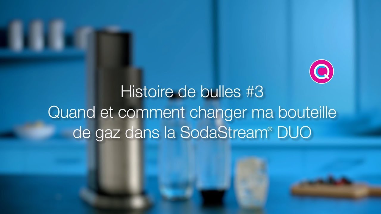 SodaStream DUO - Comment changer le cylindre 
