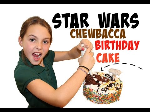 star wars chewbacca birthday cake youtube