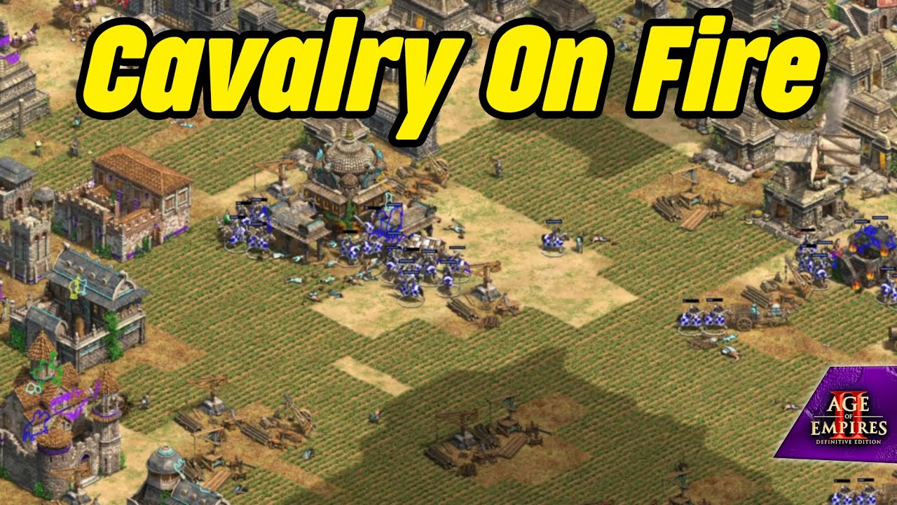 Unstoppable Tatars Horsemen! Insane Cavalry Rush in AoE2