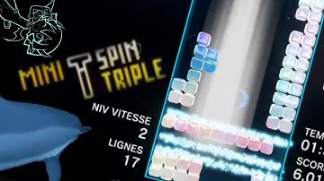[Tetris Effect] Mini T-Spin Triple (for real)