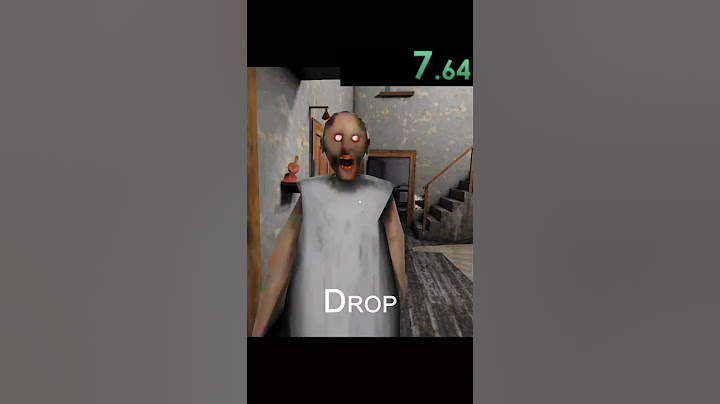 Granny Speedrun In 11 Seconds! 🥶 | #shorts #asactionmode #granny #grannyattackme #speedrun