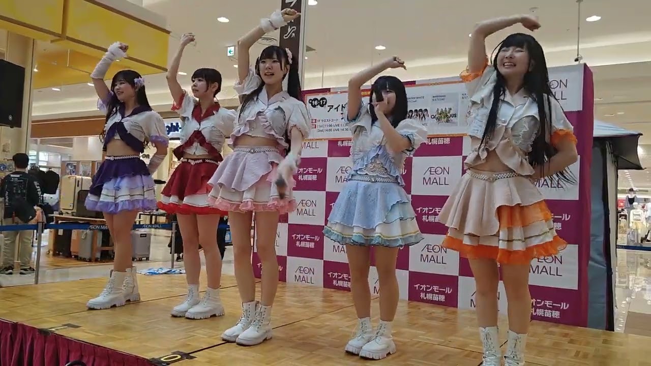 260516【WONDER*WHITE】イオンモール札幌苗穂 アイドルライブフェス