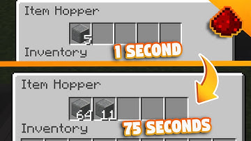 How to Make a COMPACT Redstone Timer!!! (Etho Hopper Clock Mechanic) (Java 1.18/.19 +)