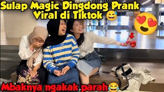 Sulap magic dingdong viral di tiktok - ternyata cewek cewek cantik suka dengan organ tubuh pria😅