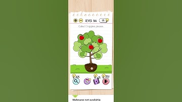 brain test 166 - collect 3 apples please!