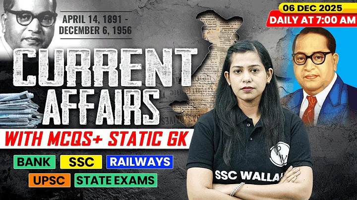 Current Affairs Today | 06 December Current Affairs 2025 | Daily Current Affairs | By Krati Mam