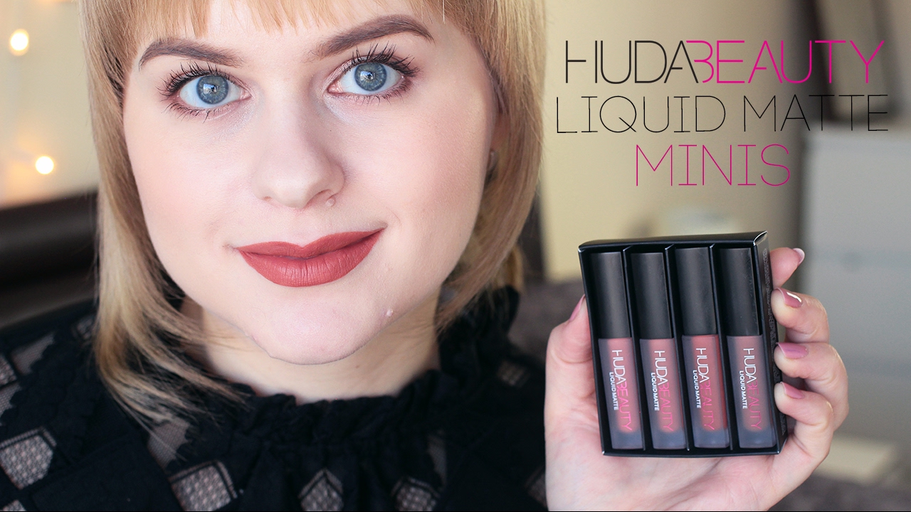Обзор Матовых Помад от Huda Beauty | HUDA BEAUTY Liquid Lipstick Swatches & Review