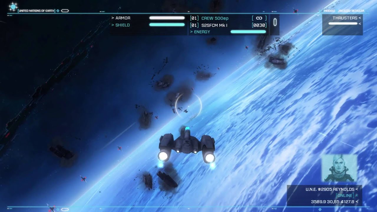 Best Linux Games Steam Group: Strike Suit Zero First Impressions