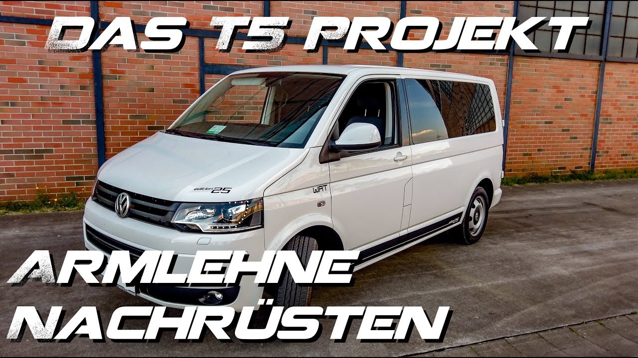 🚐 Projekt T5 🚐 Armlehne nachrüsten 🚐 Alubutyl & Armaflex 🚐 12V  Steckdose 🚐 