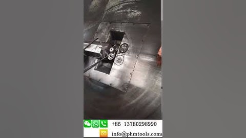 Phmtools advanced stirrup bar bending machine is working