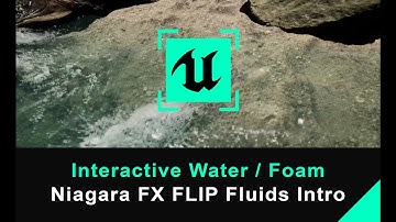 Unreal Engine 5 Tutorial - Niagara Fluids & Intro To FLIP Fluids/3D Water & Foam