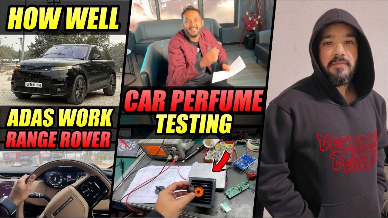 Range Rover Sport ADAS TESTING 😨 | Car Perfume Testing | Scary moment 😰 ...