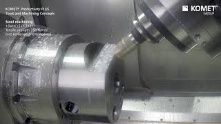 KOMET® Productivity PLUS steel machining
