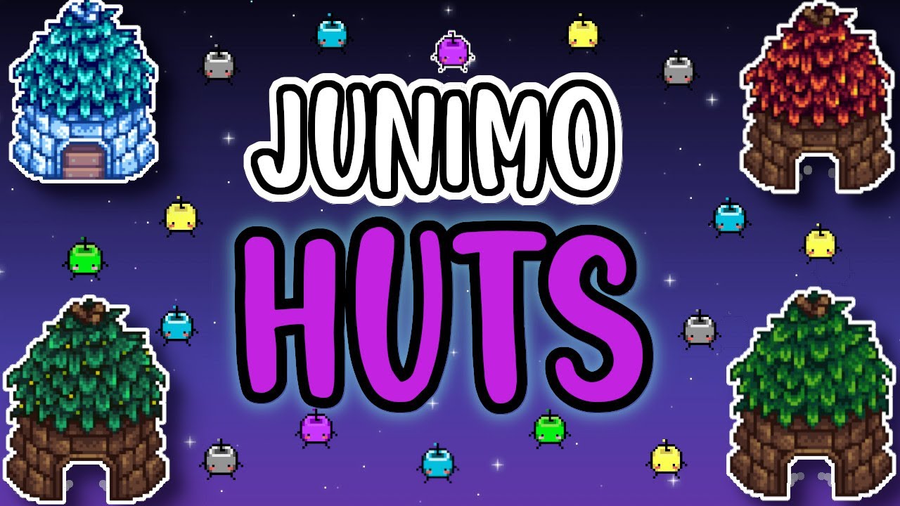 Stardew Valley Everything Junimo Huts