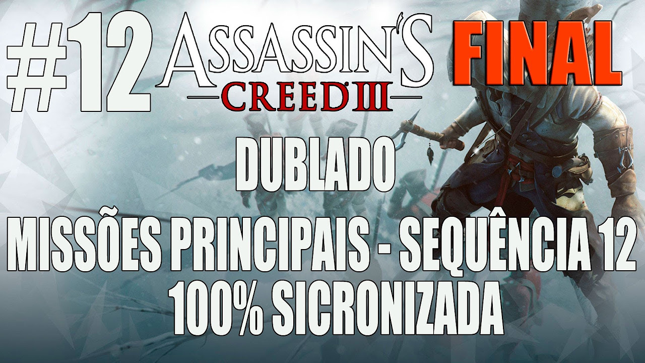Assassins Creed 3 - Sequência 10 - Pt-Br[HD](PS3) 