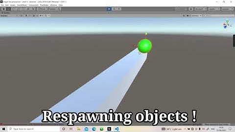 How to respawn objects in unity