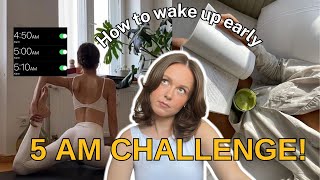 Waking up at 5 am will CHANGE YOUR LIFE! *30 day challenge*