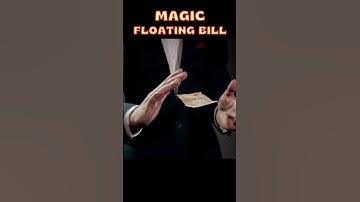 Amazing Magic Trick ✨ Floating Bill