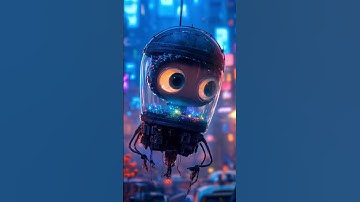 Floating Robot #midjourney #robot #future #sciencefiction #robotics #animation #animated