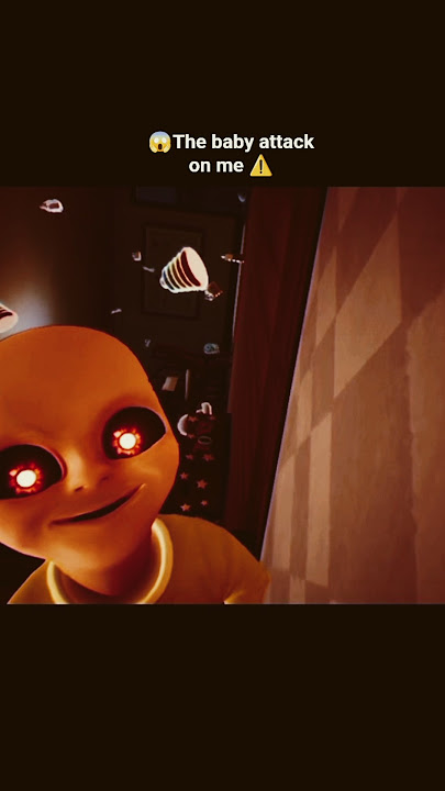 👉Baby ne kiya Hamlā! 😱 Diaper Pehnate Time Hui Darr ki Had!👻 The Baby In Yellow Horror Game#shorts