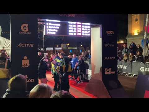 Ironman UK Bolton 2022 - The last finisher. 4 seconds to spare!