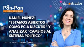 Daniel Nuñez: "Estamos abiertos como PC a discutir" y analizar "cambios al sistema político"