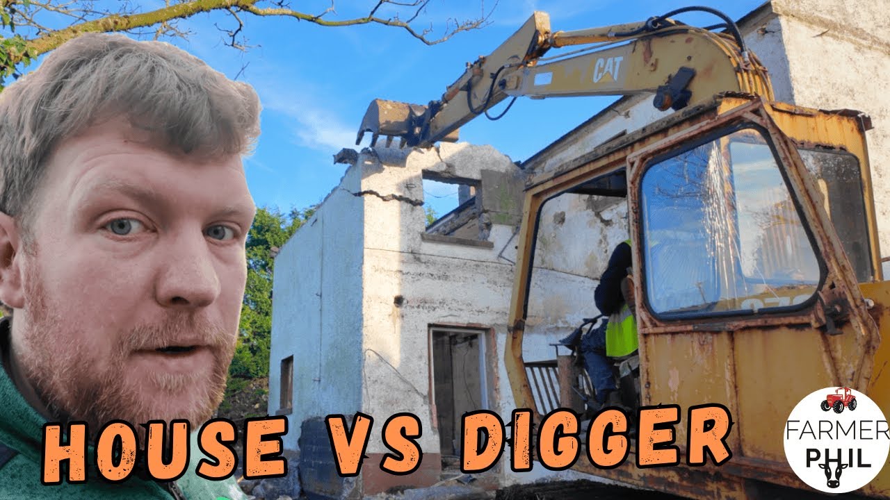 DEMOLITION DAY | IRISH FARMHOUSE RENOVATION