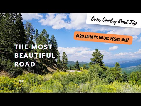 Scenic Drive to Taos, New Mexico // High Road to Taos // NM Route 518 from Las Vegas, NM