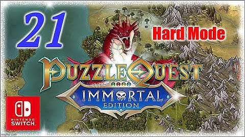 To catch a Goblin, plus a new Companion - Puzzle Quest: Immortal Edition [21] - Hard Mode - Switch