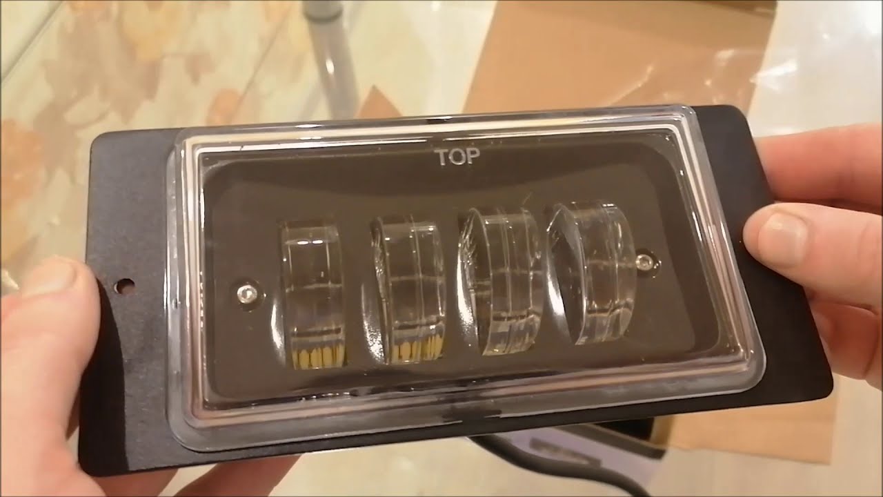 купил Led птф противотуманные фары Ваз 2110 2114 - YouTube