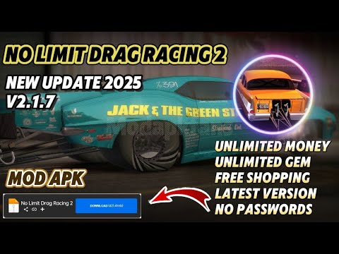 Tải No Limit Drag Racing 2 Mod Apk 216 Miễn phí với Tiền không giới hạn và Mua sắm tự do – Phiên bản mới nhất 2025 Cập nhật mới nhất