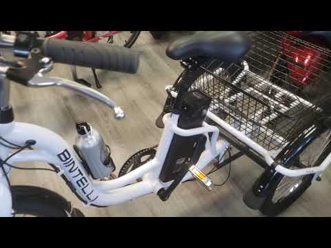 New 3 Wheel Electric Bicycle Tricycle 